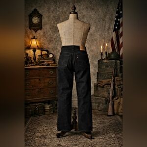 Vintage Levi’s 619 Orange Tab Jeans Deadstock Made in Canada 34x32